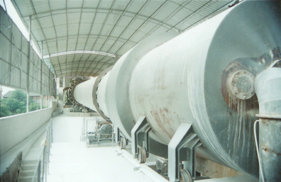 Rotary Kiln of Guangxi Shunfeng Titanium Industry Co. Ltd.